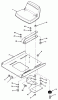 Toro 32-12OE02 (212-H) - 212-H Tractor, 1991 (1000001-1999999) Ersatzteile SEAT ASSEMBLY (212-5 & 212-H)