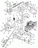 Toro 32-12OE02 (212-H) - 212-H Tractor, 1991 (1000001-1999999) Ersatzteile TRANSMISSION LINKAGE ASSEMBLY (210-H & 212-H)