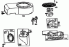 Toro 32-10BE03 (210-H) - 210-H Tractor, 1992 (2000001-2999999) Ersatzteile ENGINE BRIGGS & STRATTON MODEL 257707-0123-01 #3