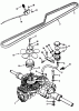 Toro 32-10BE03 (210-H) - 210-H Tractor, 1992 (2000001-2999999) Ersatzteile TRANSMISSION ASSEMBLY (212-H)