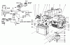 Toro 56145 (8-32) - 8-32 Rear Engine Rider, 1989 (9000001-9999999) Ersatzteile ENGINE ASSEMBLY