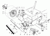 Toro 56145 (8-32) - 8-32 Rear Engine Rider, 1989 (9000001-9999999) Ersatzteile FRONT AXLE ASSEMBLY