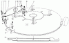 Toro 56145 (8-32) - 8-32 Rear Engine Rider, 1989 (9000001-9999999) Ersatzteile MULCHER KIT MODEL 59155 (OPTIONAL)