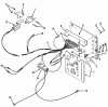 Toro 32-11B301 (211-3) - 211-3 Tractor, 1987 Ersatzteile ELECTRICAL SYSTEM (211-5 ONLY)