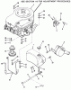 Toro 32-11B301 (211-3) - 211-3 Tractor, 1987 Ersatzteile ENGINE, FUEL & EXHAUST SYSTEMS