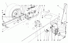 Toro 56145 (8-32) - 8-32 Rear Engine Rider, 1989 (9000001-9999999) Ersatzteile REAR AXLE ASSEMBLY
