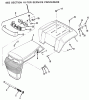 Toro 32-11B301 (211-3) - 211-3 Tractor, 1987 Ersatzteile FRAME, SHEET METAL AND COVERS #2