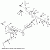 Toro 32-11B301 (211-3) - 211-3 Tractor, 1987 Ersatzteile PTO CLUTCH LINKAGE