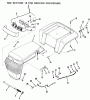 Toro 32-12BE01 (212-H) - 212-H Tractor, 1989 Ersatzteile FRAME, SHEET METAL AND COVERS
