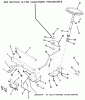 Toro 32-12BE01 (212-H) - 212-H Tractor, 1989 Ersatzteile FRONT AXLE AND STEERING