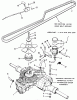 Toro 32-12BE01 (212-H) - 212-H Tractor, 1989 Ersatzteile HYDROSTATIC TRANSAXLE