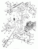 Toro 32-12B5A3 (212-5) - 212-5 Tractor, 1991 (1000001-1999999) Ersatzteile TRANSMISSION LINKAGE ASSEMBLY (212-H)