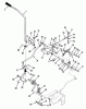 Toro 41-20O801 (520-8) - 520-8 Garden Tractor, 1990 Ersatzteile CLUTCH, BRAKE AND SPEED CONTROL LINKAGE-520-H #1