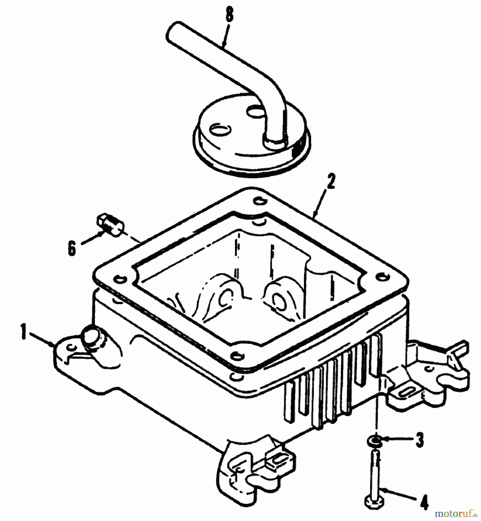 Toro Neu Mowers, Lawn & Garden Tractor Seite 1 41-20OE03 (520-H) - Toro 520-H Garden Tractor, 1992 (2000001-2999999) OIL BASE