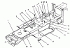 Toro 42-16BE01 (246-H) - 246-H Yard Tractor, 1992 (2000001-2999999) Ersatzteile MAIN FRAME ASSEMBLY