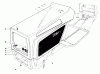 Toro 59155 - Mulcher Kit, 32" Mower Ersatzteile HOOD ASSEMBLY MODEL 57300