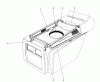 Toro 59155 - Mulcher Kit, 32" Mower Ersatzteile HOOD DUCT ASSEMBLY