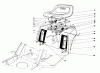 Toro 59155 - Mulcher Kit, 32" Mower Ersatzteile REAR BODY & SEAT ASSEMBLY