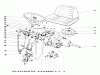 Toro 55003 (800) - 800 Recoil Lawn Tractor, 1970 (0000001-0999999) Ersatzteile DASH ASSEMBLY