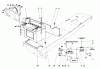 Toro 55003 (800) - 800 Recoil Lawn Tractor, 1970 (0000001-0999999) Ersatzteile ELECTRICAL ASSEMBLY