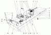 Toro 55256 (888) - 888 matic Tractor, 1971 (1000001-1999999) Ersatzteile EXHAUST ASSEMBLY