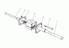 Toro 56176 (12-32) - 12-32 Rear Engine Rider, 1991 (1000001-1999999) Ersatzteile DIFFERENTIAL ASSEMBLY