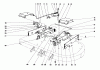 Toro 55302 (950) - 950 Suburban Lawn Tractor, 1970 (0000001-0999999) Ersatzteile 42" MOWER DECK LINKAGE ASSEMBLY (OPTIONAL)