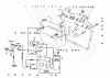 Toro 55302 (950) - 950 Suburban Lawn Tractor, 1970 (0000001-0999999) Ersatzteile DASH PANEL AND WIRING DIAGRAM