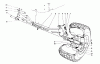 Toro 55302 (950) - 950 Suburban Lawn Tractor, 1970 (0000001-0999999) Ersatzteile FRONT AXLE ASSEMBLY