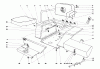 Toro 55302 (950) - 950 Suburban Lawn Tractor, 1970 (0000001-0999999) Ersatzteile SEAT AND FENDER ASSEMBLY