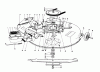Toro 56176 (12-32) - 12-32 Rear Engine Rider, 1991 (1000001-1999999) Ersatzteile MOWER ASSEMBLY