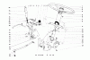 Toro 55402 (960) - 960 Suburban Lawn Tractor, 1971 (1000001-1999999) Ersatzteile STEERING AND LIFT ARM ASSEMBLY