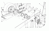 Toro 56176 (12-32) - 12-32 Rear Engine Rider, 1991 (1000001-1999999) Ersatzteile REAR AXLE ASSEMBLY