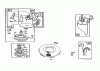 Toro 56176 (12-32) - 12-32 Rear Engine Rider, 1991 (1000001-1999999) Ersatzteile REWIND-BRIGGS & STRATTON NO. 286707-0119-01