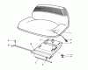 Toro 56176 (12-32) - 12-32 Rear Engine Rider, 1991 (1000001-1999999) Ersatzteile SEAT ASSEMBLY