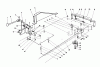 Toro 56176 (12-32) - 12-32 Rear Engine Rider, 1991 (1000001-1999999) Ersatzteile TRACTION ASSEMBLY