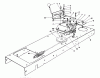 Toro 56176 (12-32) - 12-32 Rear Engine Rider, 1991 (1000001-1999999) Ersatzteile TRANSMISSION LINKAGE ASSEMBLY