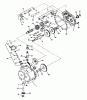 Toro 57043 - 25" Lawn Tractor, 1971 (1000001-1999999) Ersatzteile MODEL 352 TRANSMISSION