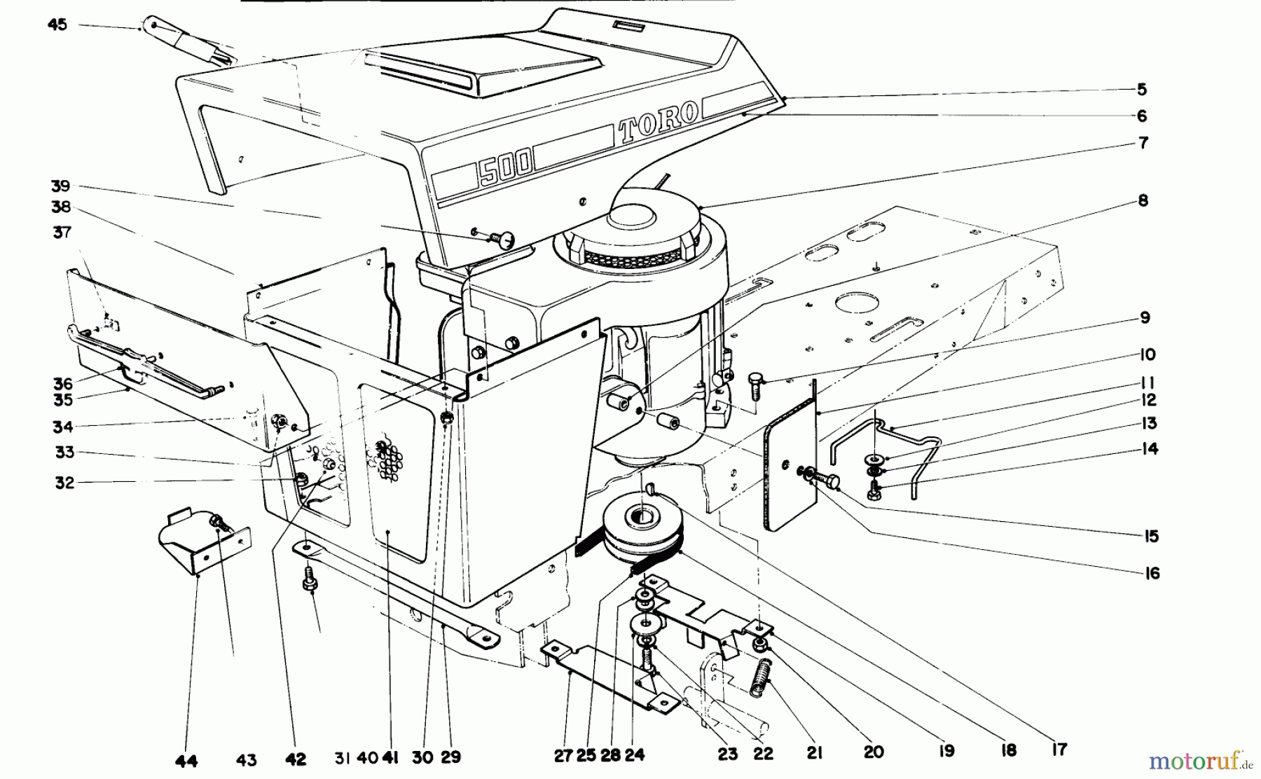  Toro Neu Mowers, Lawn & Garden Tractor Seite 1 57054 - Toro 25
