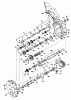 Toro 57101 - 25" Lawn Tractor, 1968 (8000001-8999999) Ersatzteile TRANSMISSION PARTS LIST