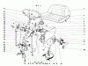 Toro 57104 - 32" Lawn Tractor, 1970 (0000001-0999999) Ersatzteile STEERING AND TRANSMISSION ASSEMBLY