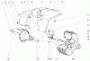 Toro 57111 - 32" Lawn Tractor, 1971 (1000001-1999999) Ersatzteile REAR AXLE ASSEMBLY
