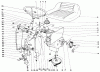 Toro 57111 - 32" Lawn Tractor, 1971 (1000001-1999999) Ersatzteile STEERING AND TRANSMISSION ASSEMBLY