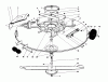 Toro 57360 (11-32) - 11-32 Lawn Tractor, 1979 (9000001-9999999) Ersatzteile CUTTING DECK
