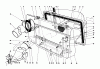 Toro 57360 (11-32) - 11-32 Lawn Tractor, 1979 (9000001-9999999) Ersatzteile EASY-EMPTY GRASS CATCHER MODEL 59111 #1