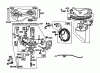 Toro 57360 (11-32) - 11-32 Lawn Tractor, 1979 (9000001-9999999) Ersatzteile ENGINE BRIGGS & STRATTON MODEL 252707-0177-01 (MODEL 57360) #2