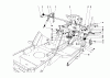 Toro 57360 (11-32) - 11-32 Lawn Tractor, 1979 (9000001-9999999) Ersatzteile SHIFT & CLUTCH ASSEMBLY