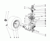 Toro 57360 (11-32) - 11-32 Lawn Tractor, 1979 (9000001-9999999) Ersatzteile TRANSAXLE & CLUTCH ASSEMBLY