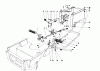 Toro 57360 (11-32) - 11-32 Lawn Tractor, 1980 (0000001-0999999) Ersatzteile BRAKE & CLUTCH PEDAL ASSEMBLY