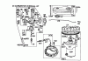Toro 57360 (11-32) - 11-32 Lawn Tractor, 1980 (0000001-0999999) Ersatzteile BRIGGS & STRATTON MODEL 191707-5641-01 (MODEL 57300) #1